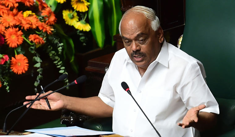 Karnataka speaker asks government to complete trust vote process today